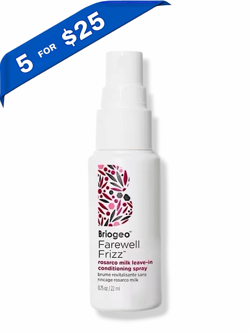 ⚡️ Briogeo Farewell Frizz Rosarco Milk Leave-In Conditioner Mini 22ml